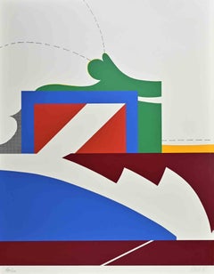 Ohne Titel – Siebdruck von Winfred Gaul – 1965