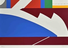 Ohne Titel – Siebdruck von Winfred Gaul – 1965