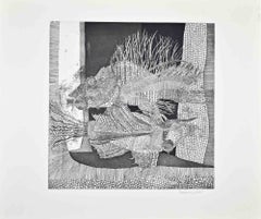 Fische – Radierung von Monika Laimgruber – 1966