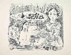 Porta Portese – Lithografie von Claus Wallner – 1962