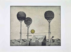 Sphaera – Radierung von Friedrich Meckseper – 1965