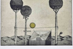 Sphaera – Radierung von Friedrich Meckseper – 1965