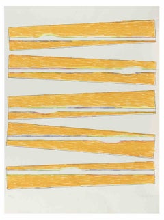 Levels – Lithografie von Claudio Verna – 1970er Jahre