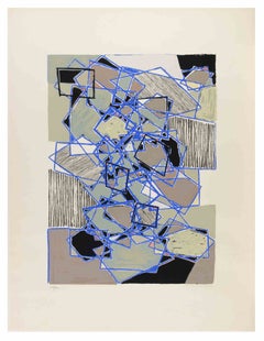 Senza titolo - Serigrafia di Natalia Dumitresco - Anni '70
