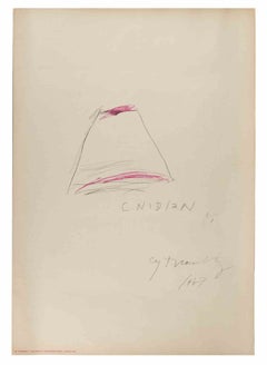 Cnidian – Offsetdruck und Lithografie von Cy Twombly – 1967