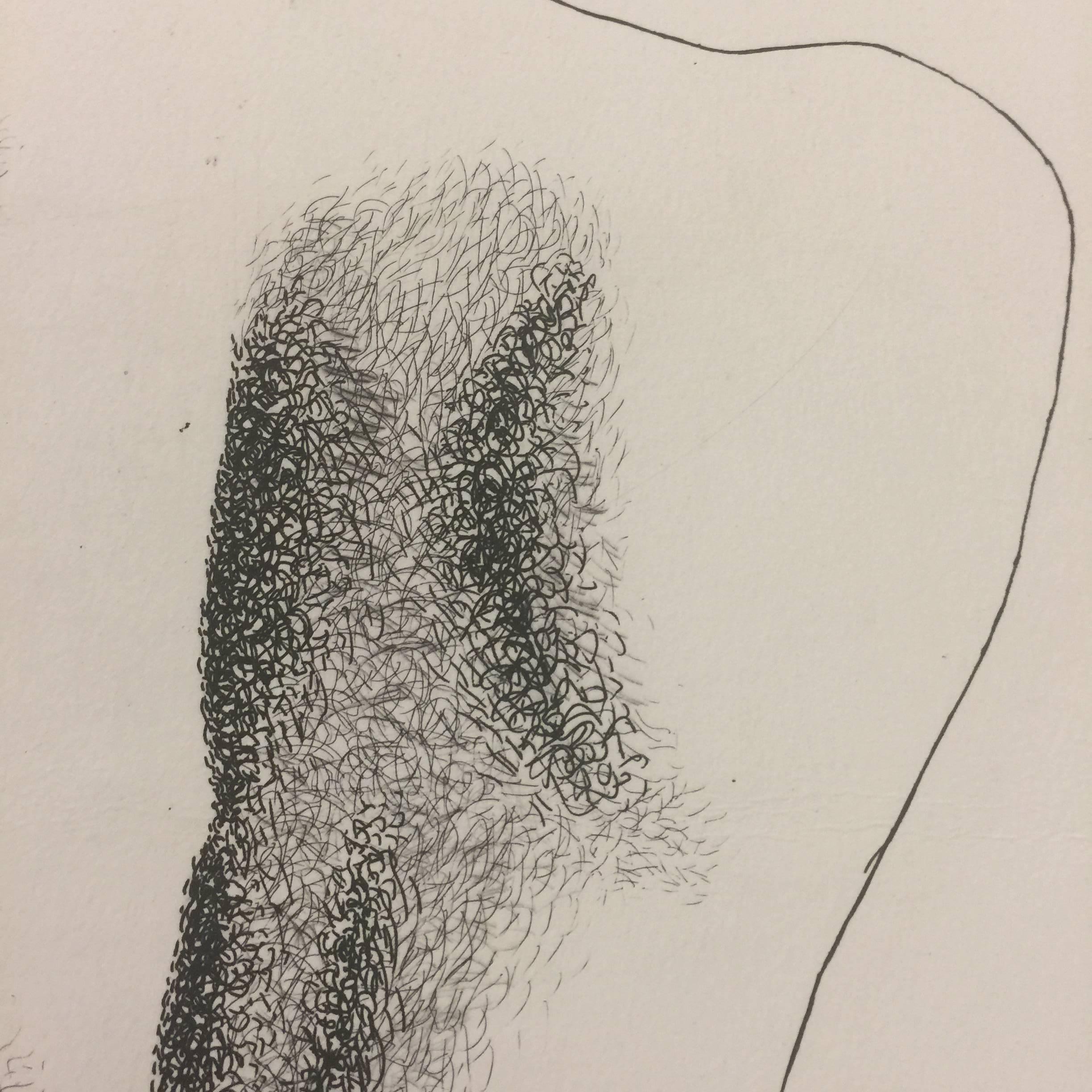 Double Face B - Print by Giacomo Porzano