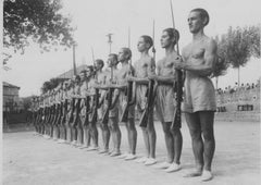 Young Boys Balilla während der Ausbildung - Original Vintage-Foto - 1934 ca.
