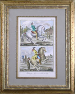 Antique Pl. XL Manege (Horsemanship)