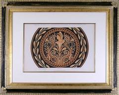 Gemaltes Ornament. (Etruscan Vase Design)