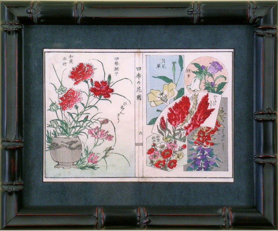 Ikebana - Carnations and Astilbe