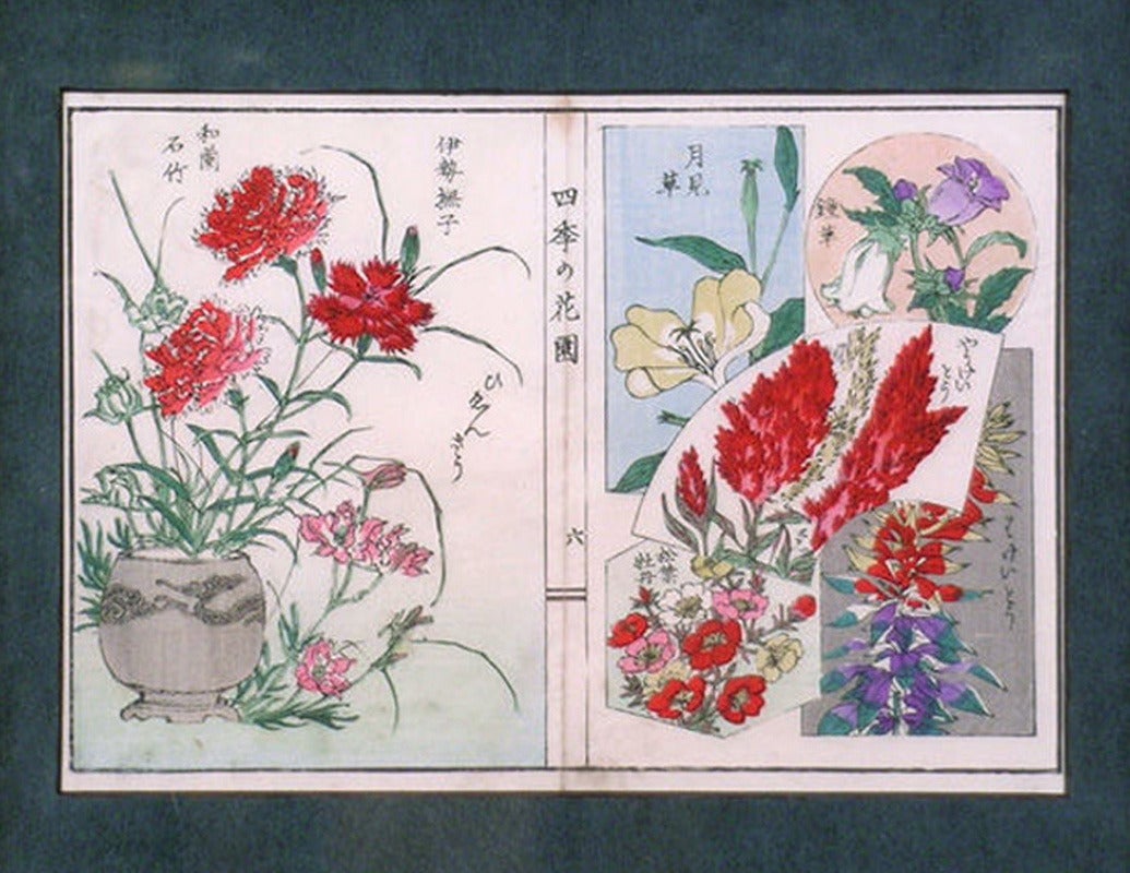 carnation ikebana