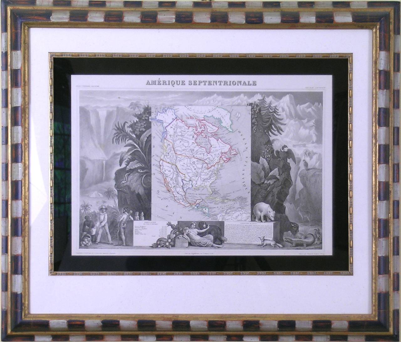 Amerique Septentrionale - Print by Victor Levasseur
