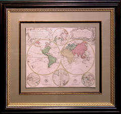 Antique Planiglobii Terrestris Mappa Universalis