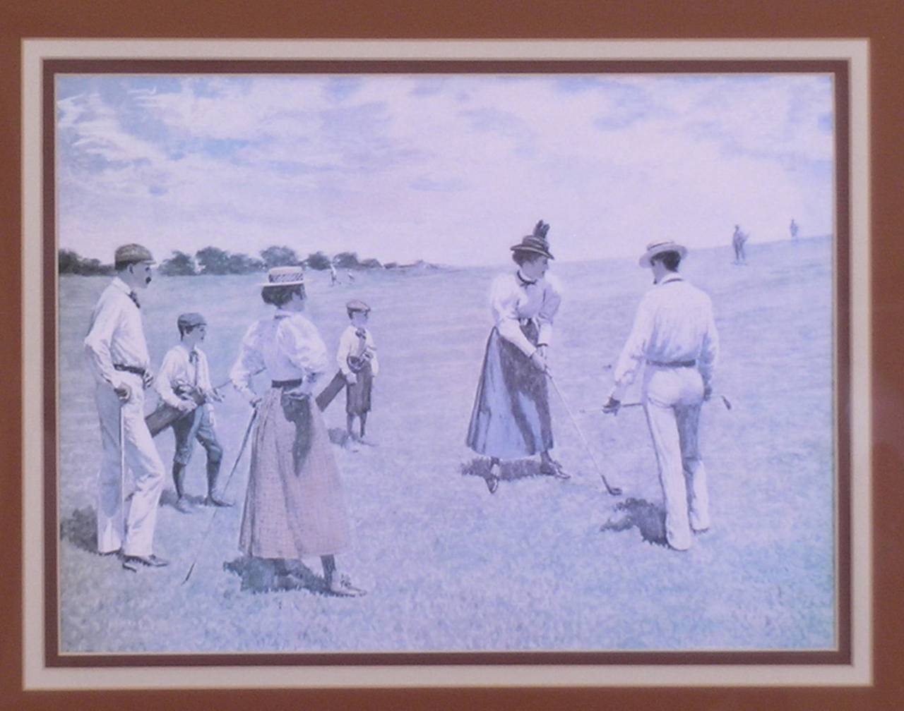 Ladies on the fairway.