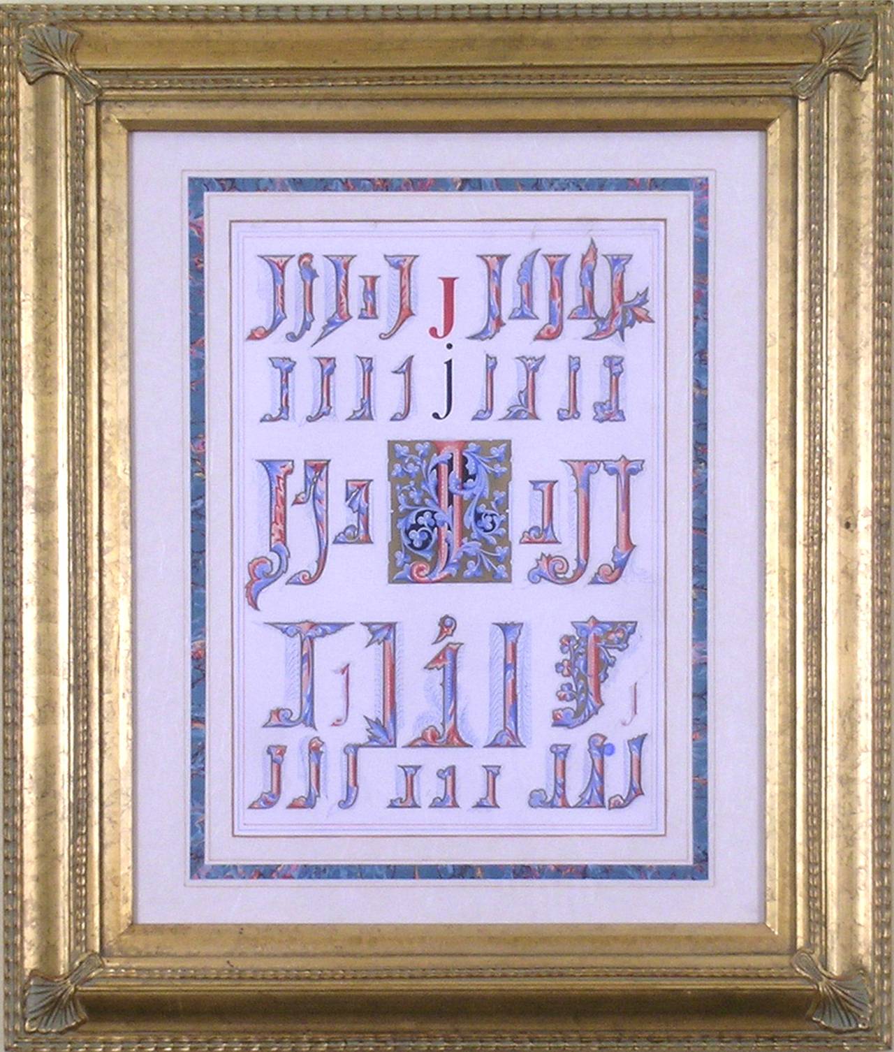 Initial Letters "J"  (Alphabet) - Print by Owen Jones