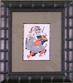 Kabuki Theatre:  Zo-Hiki (Drawing the Elephant)