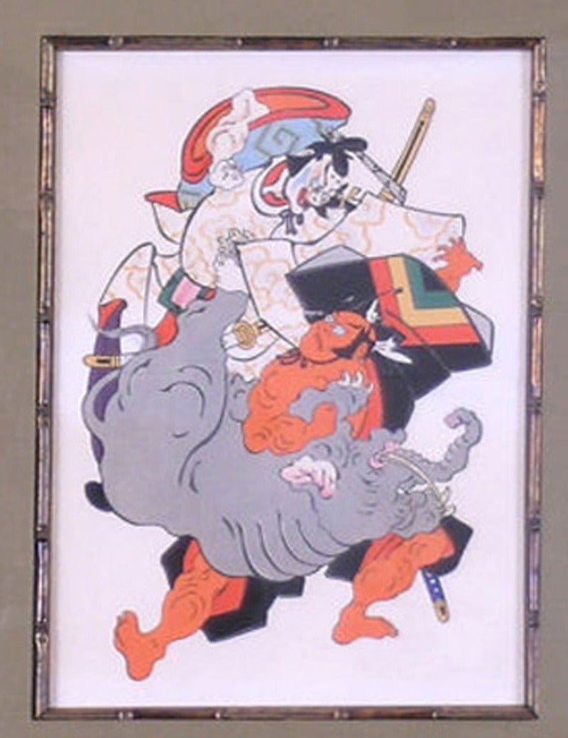 kabuki theater drawing