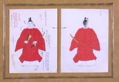 Red Men's Kimono Design