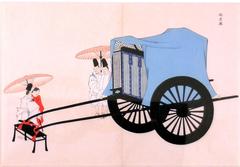 Transport with 5 People and 2 Parasols