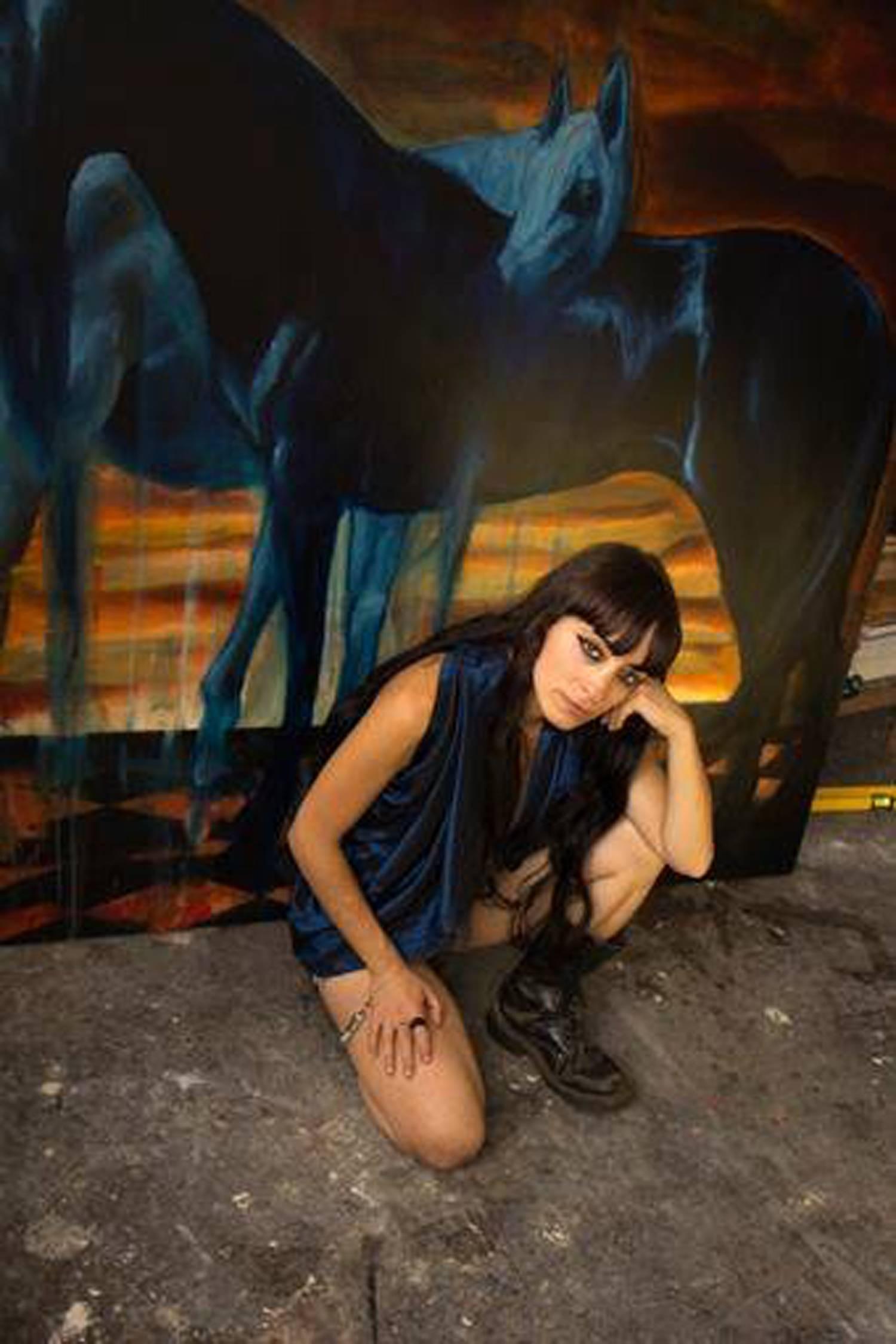 Es - Painting de Chandra Fanti
