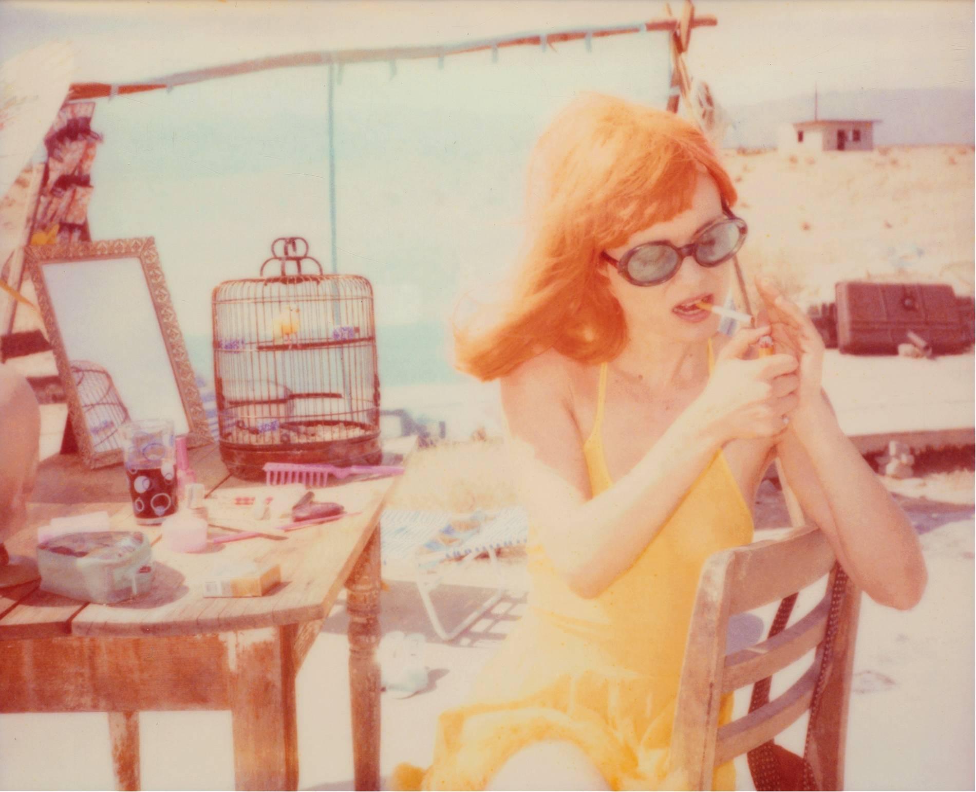 Stefanie Schneider Color Photograph - Untitled (Stage of Consciousness) Original Polaroids with Radha Mitchell