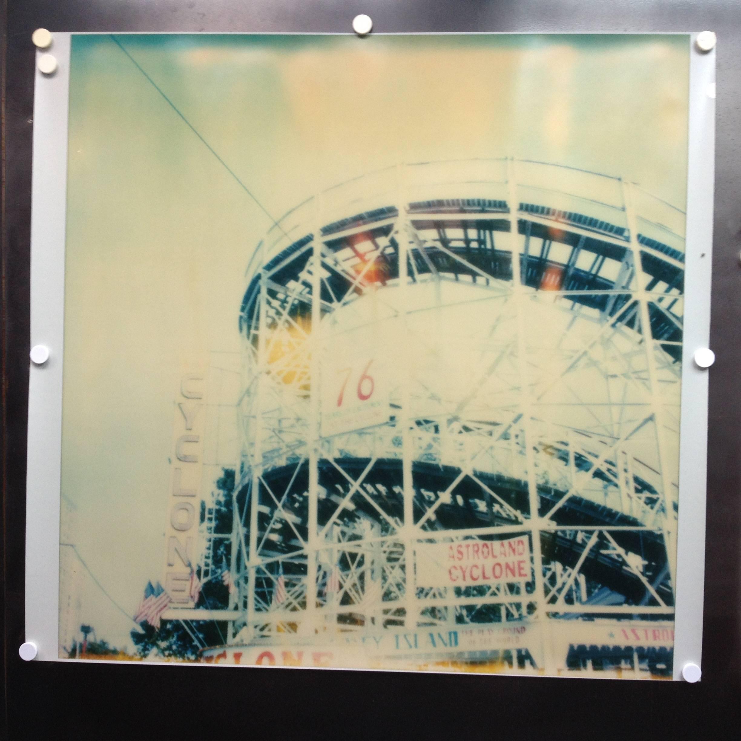 Stefanie Schneider Color Photograph - Cyclone from the movie Stay based on a Polaroid