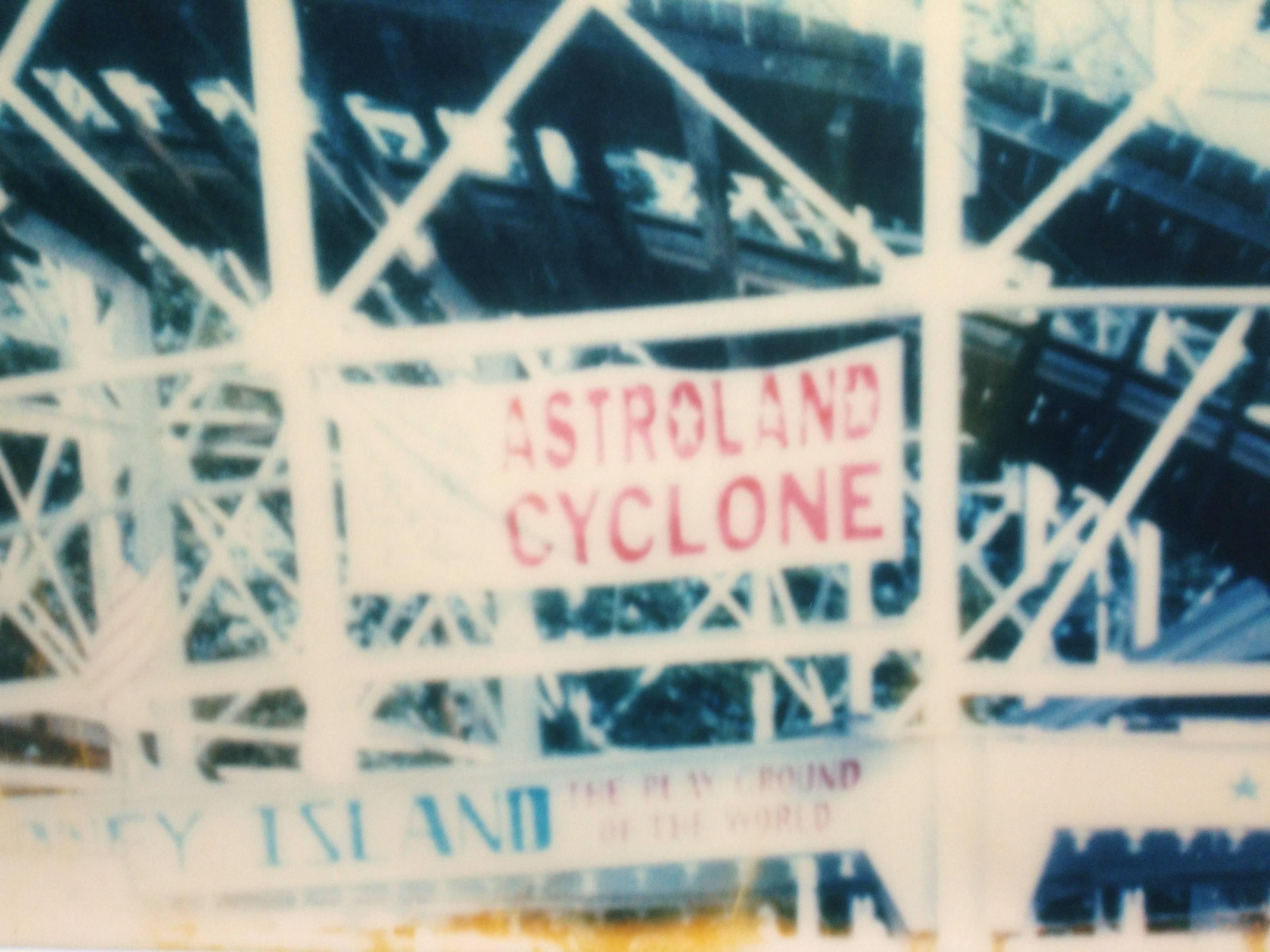 Cyclone from the movie Stay based on a Polaroid - Contemporary Photograph by Stefanie Schneider