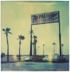 Palm Tree Restaurant II,  Contemporary, 21st Century, Polaroid, Landscape Photo