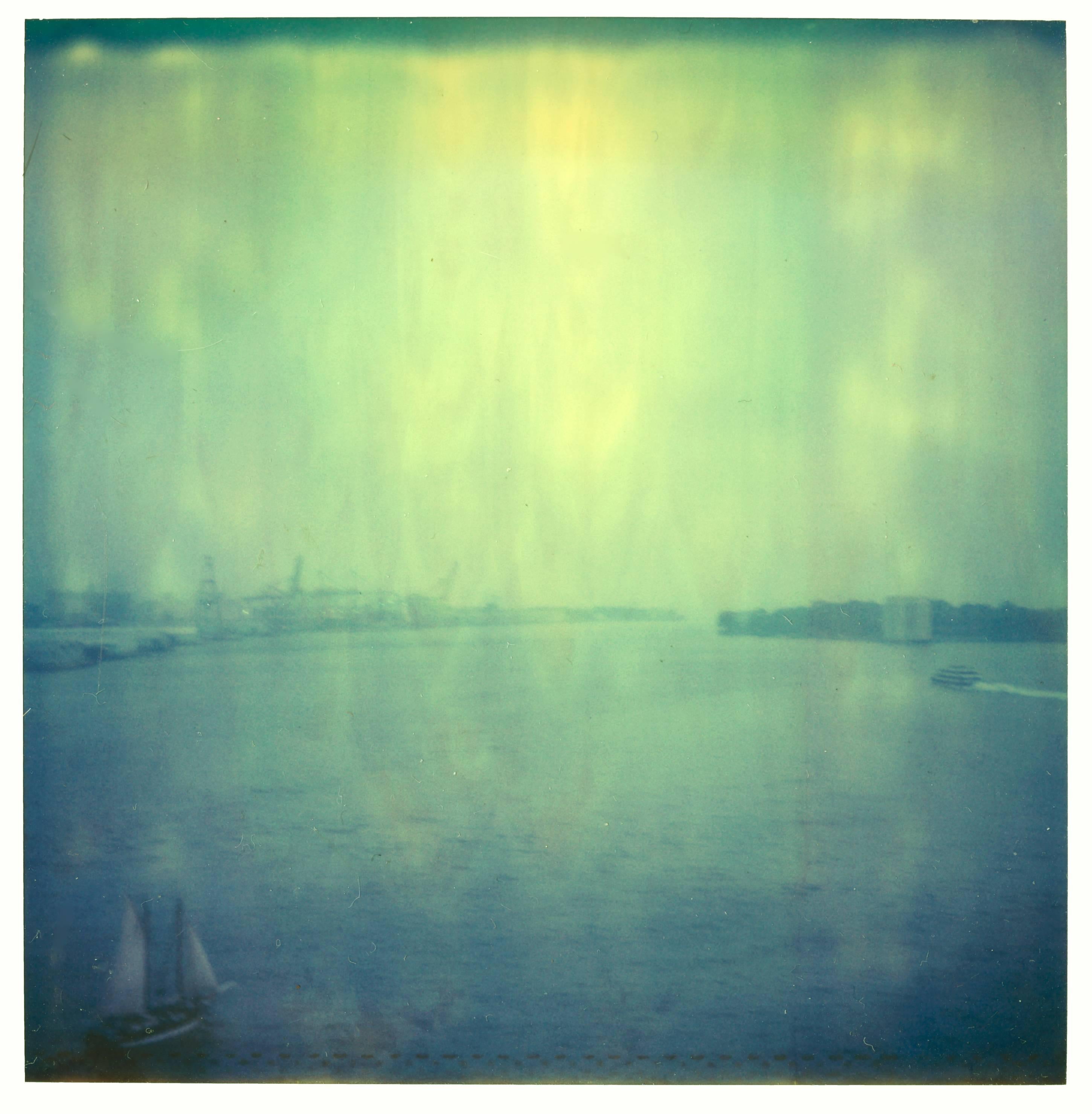 Stefanie Schneider Color Photograph - Ancient Bridge Views - Contemporary, 21st Century, Polaroid, Landscape Photo