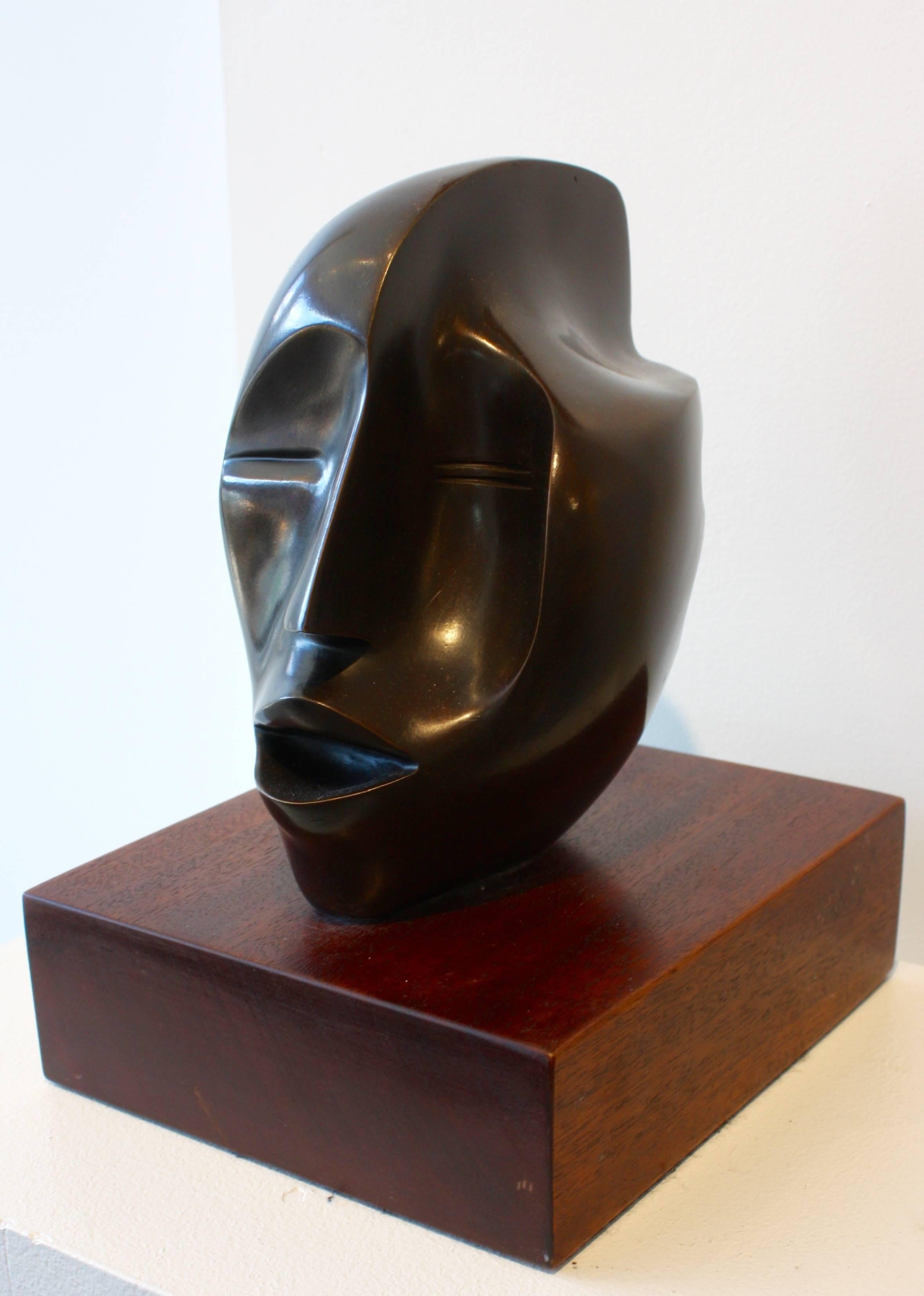 El Canto - Sculpture by Elizabeth Catlett