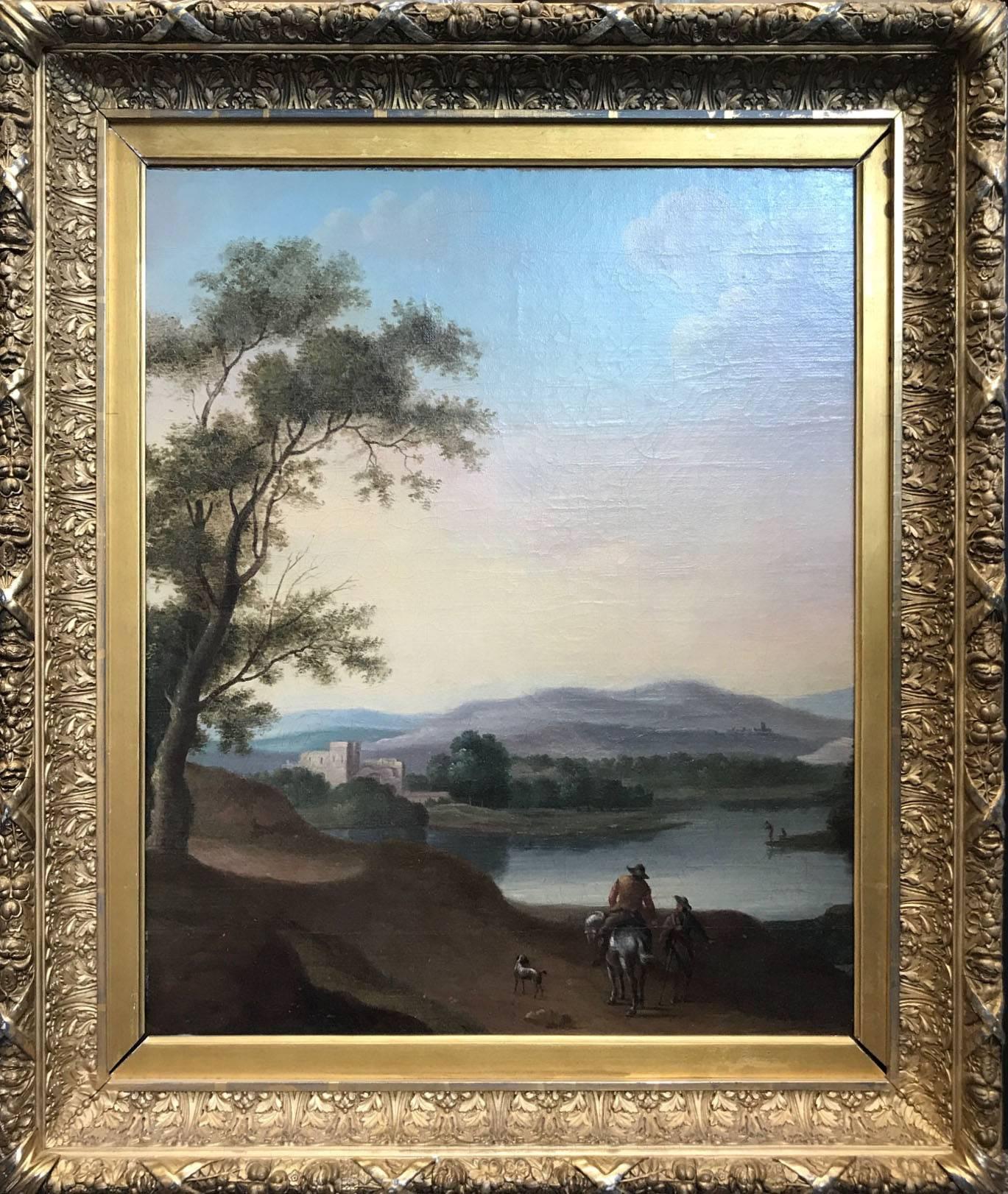 Richard Wilson R.A. Landscape Painting - "Scene in Italy"