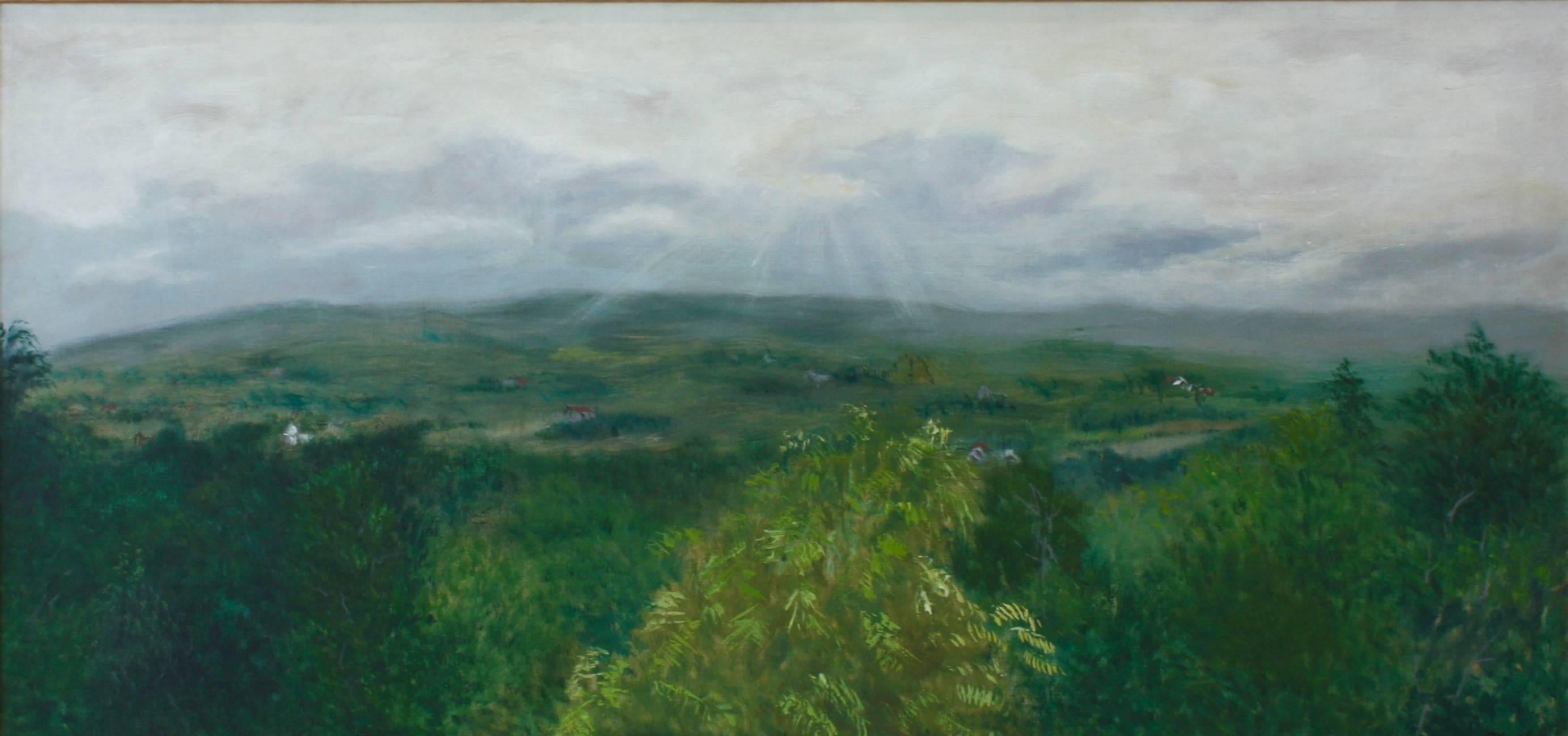 Joseph Meert Landscape Painting - Spring