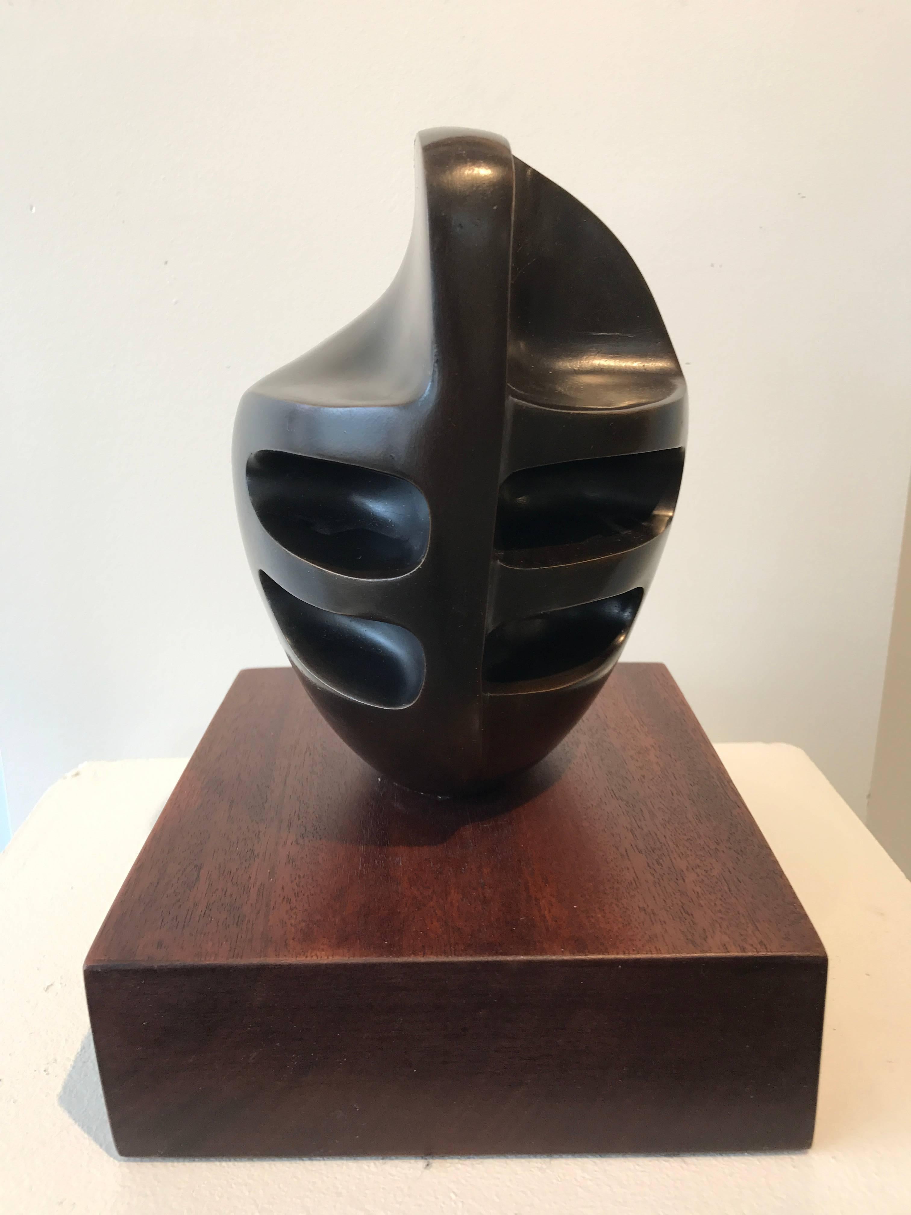 Major African American artist.  Elizabeth Catlett studied at The Art Institute of Chicago. She lived and worked with her family in Cuernavaca, Mexico.
Mother and Child has been a recurring theme for Catlett throughout her long career.