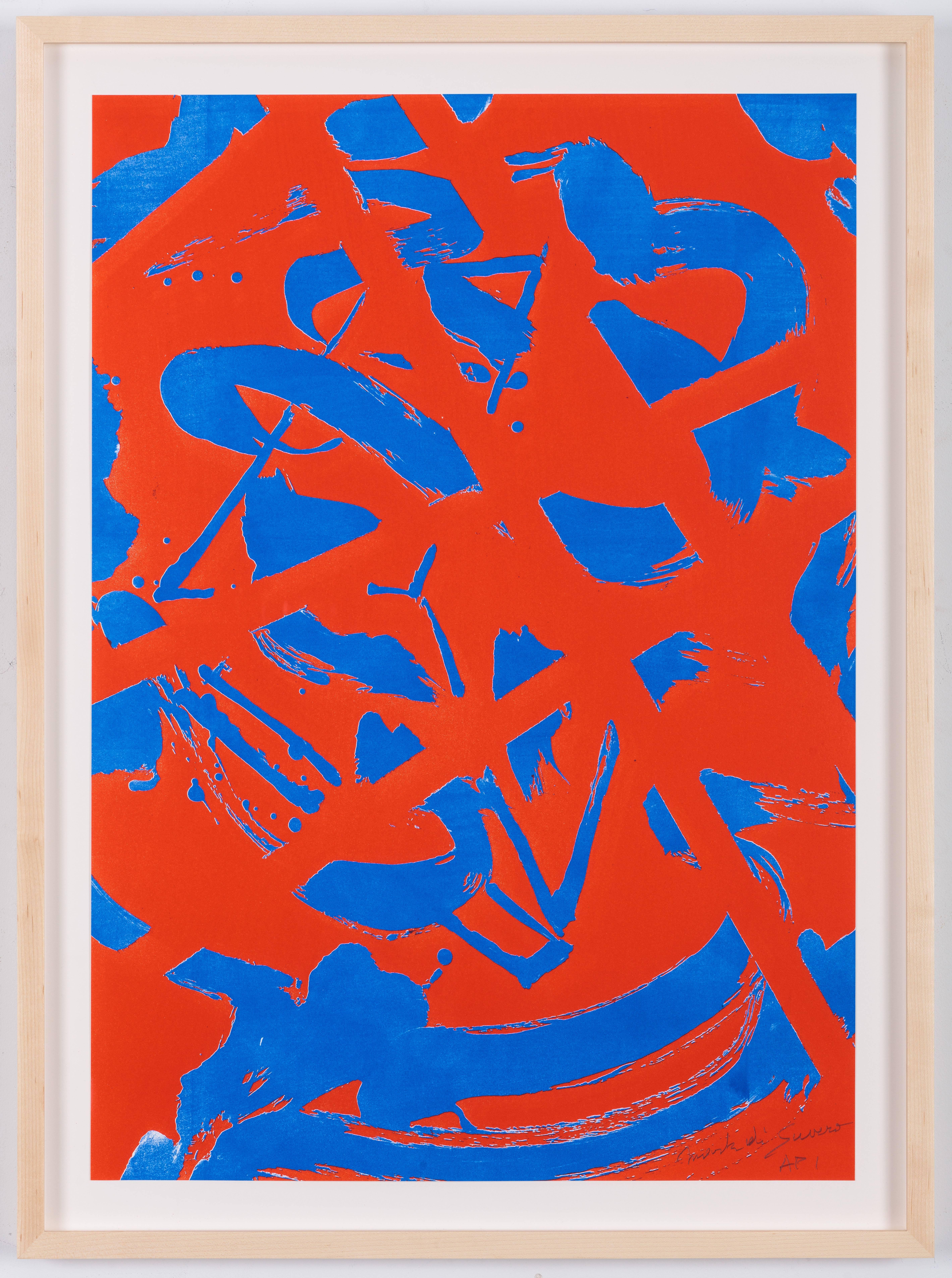 Mark di Suvero Abstract Print - Alpha I