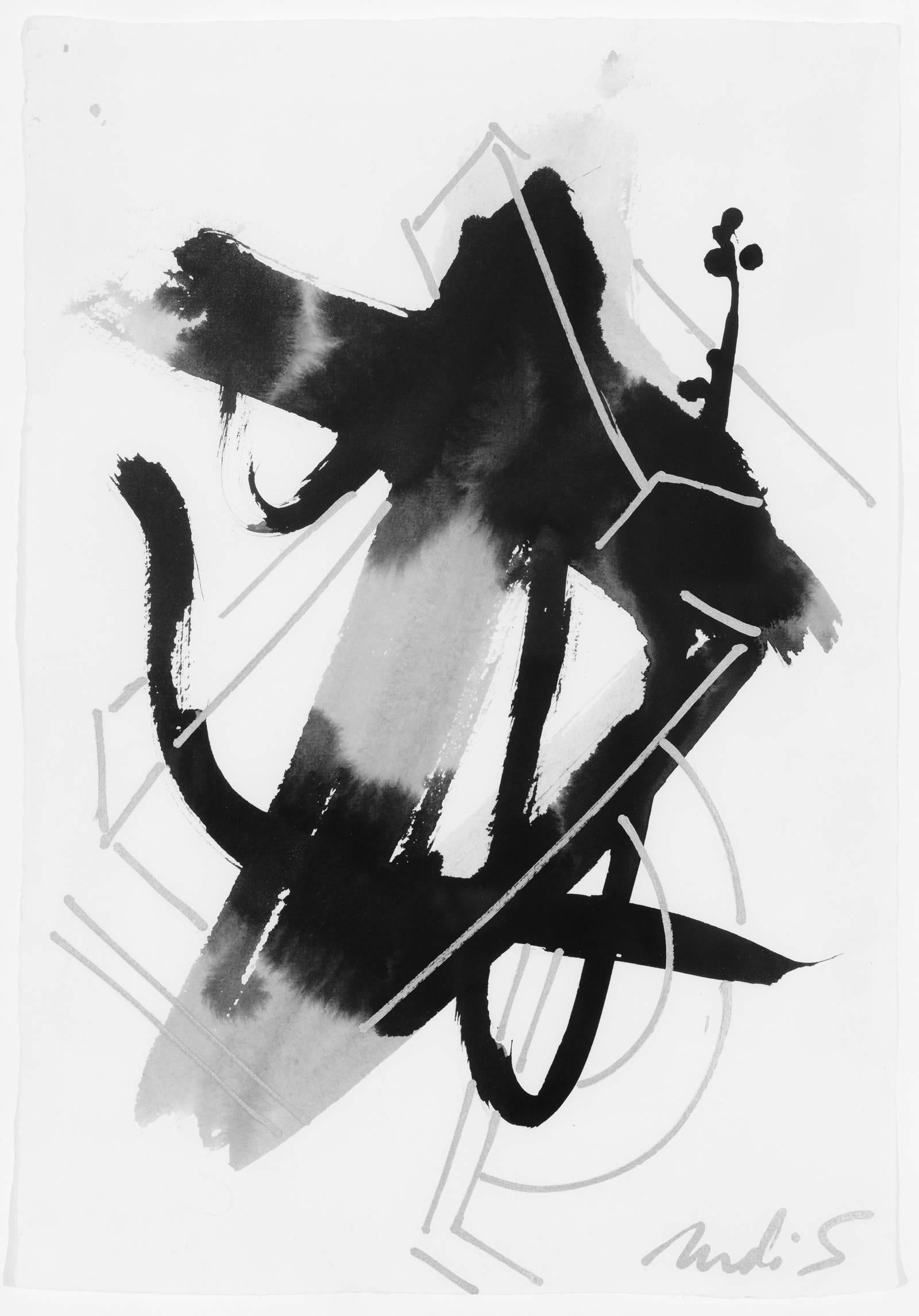 Mark di Suvero Abstract Drawing - Untitled