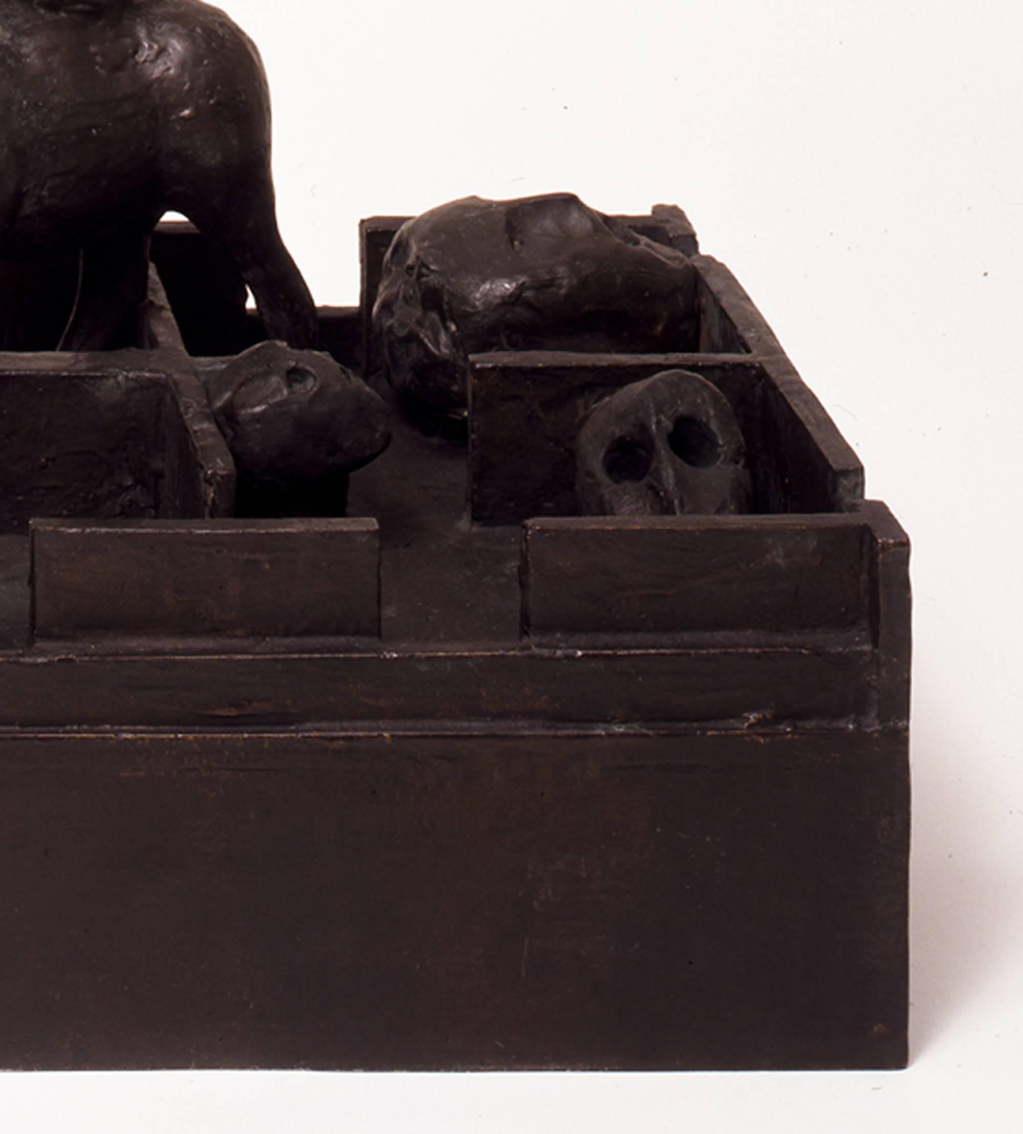 Labirinto - Contemporary Sculpture by Mimmo Paladino