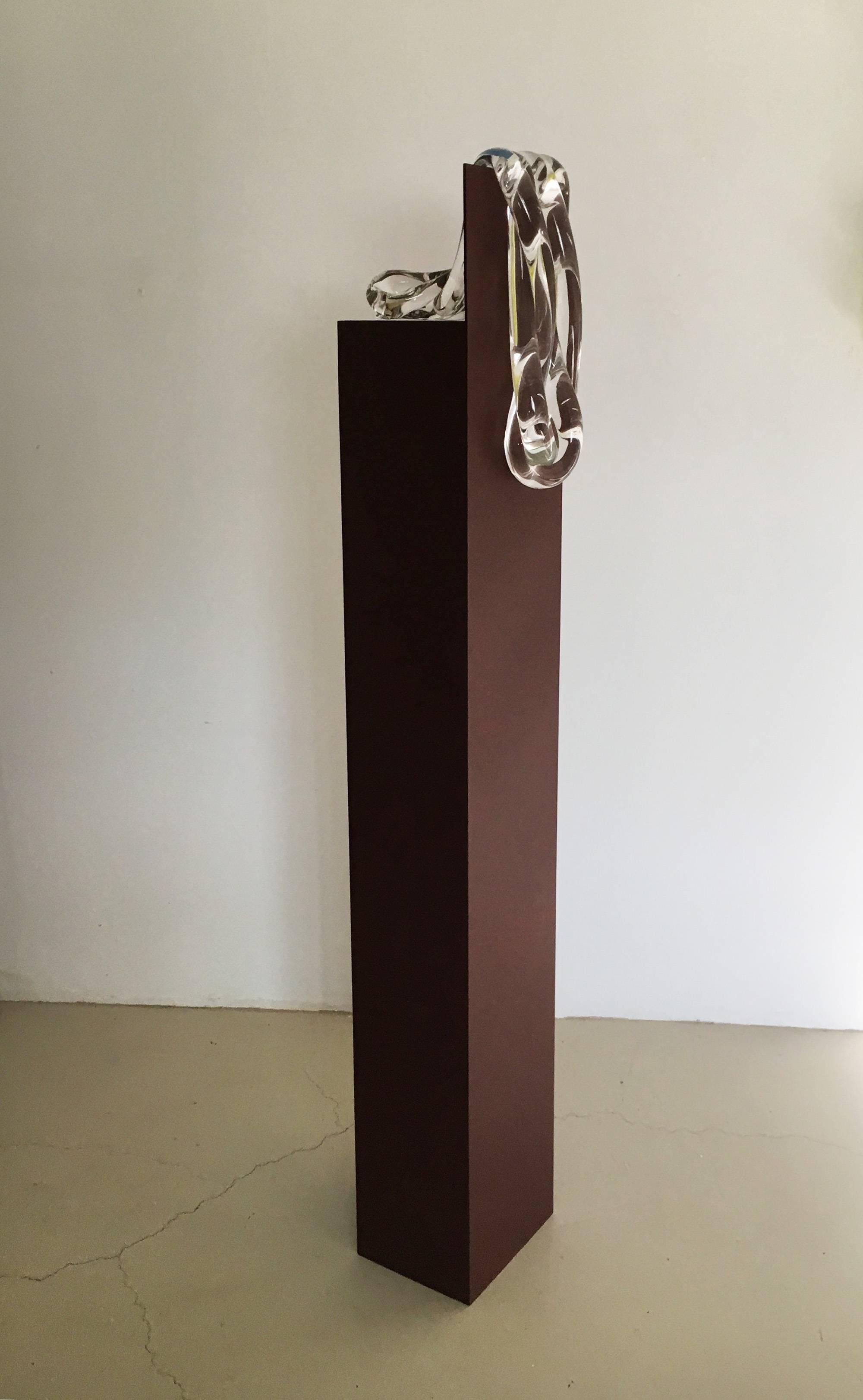Mary Shaffer Abstract Sculpture - X Column