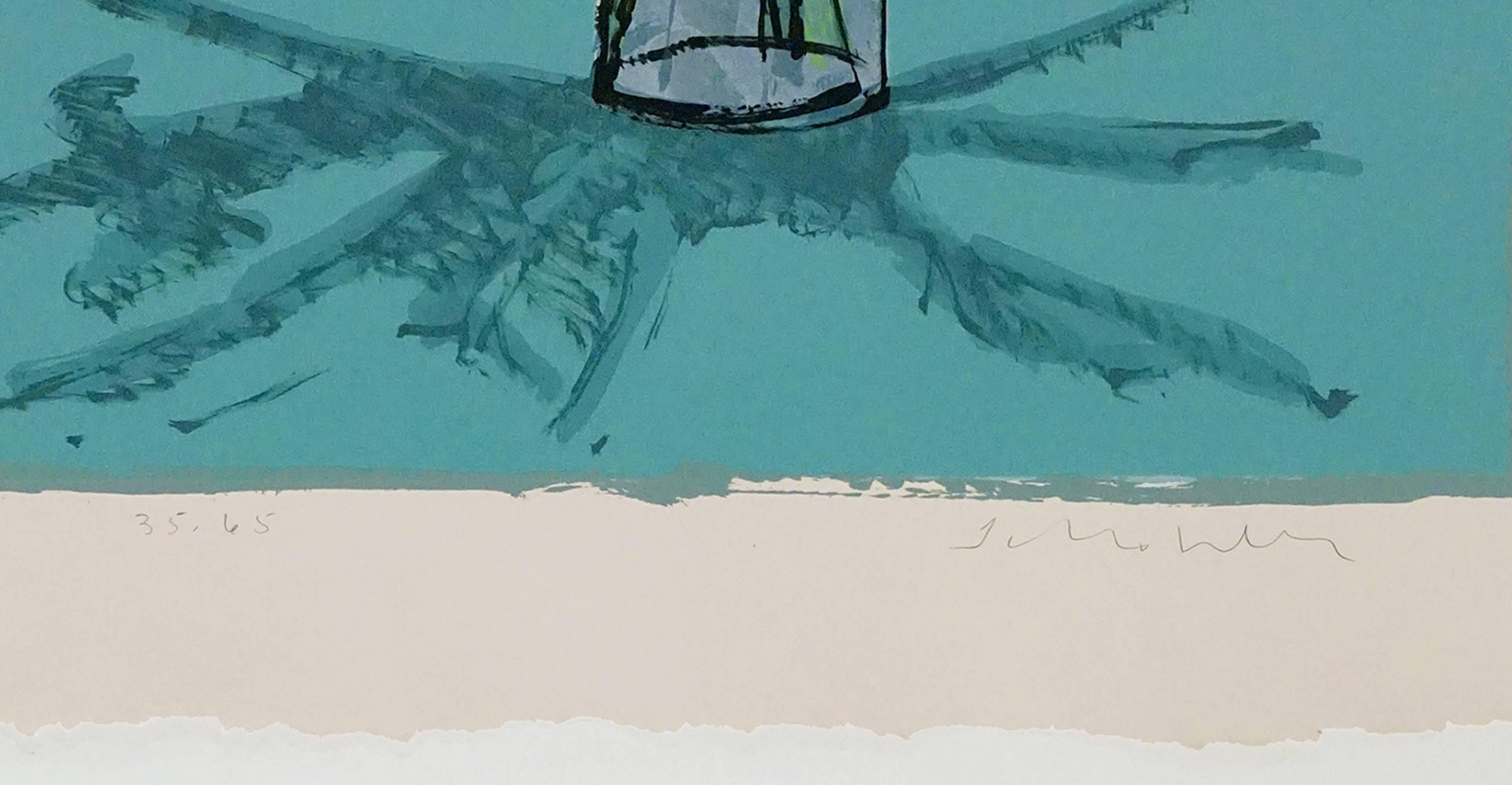 Iris - Post-War Print by Fritz Scholder