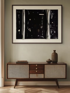 Fiume nero n. 38 (Pittura astratta)