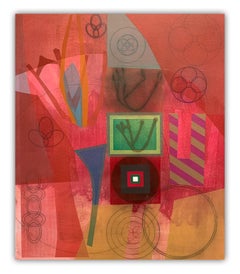 Cartas perdidas (Flabelliform) (Pintura abstracta)