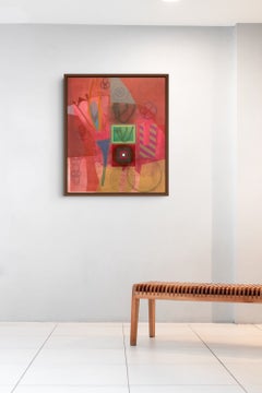 Cartas perdidas (Flabelliform) (Pintura abstracta)