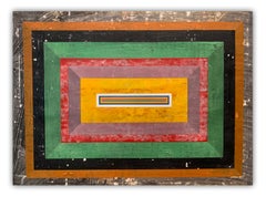 Geometría orgánica (Om I) (Pintura abstracta)