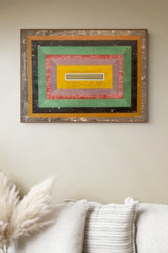 Geometría orgánica (Om I) (Pintura abstracta)