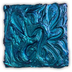 Saturn blue (Abstract Painting)