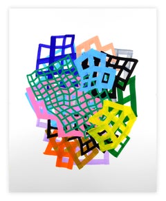 Lattice 4 (Abstract Painting)