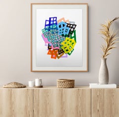 Lattice 4 (Abstract Painting)