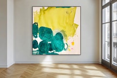 Emerald drift (Abstract Painting)
