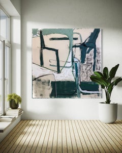 In-Between Spaces (Abstract Painting)