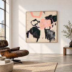 Irregular bunch of flowers (Abstract Painting)
