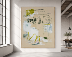 Japanese silence (Abstract Painting)